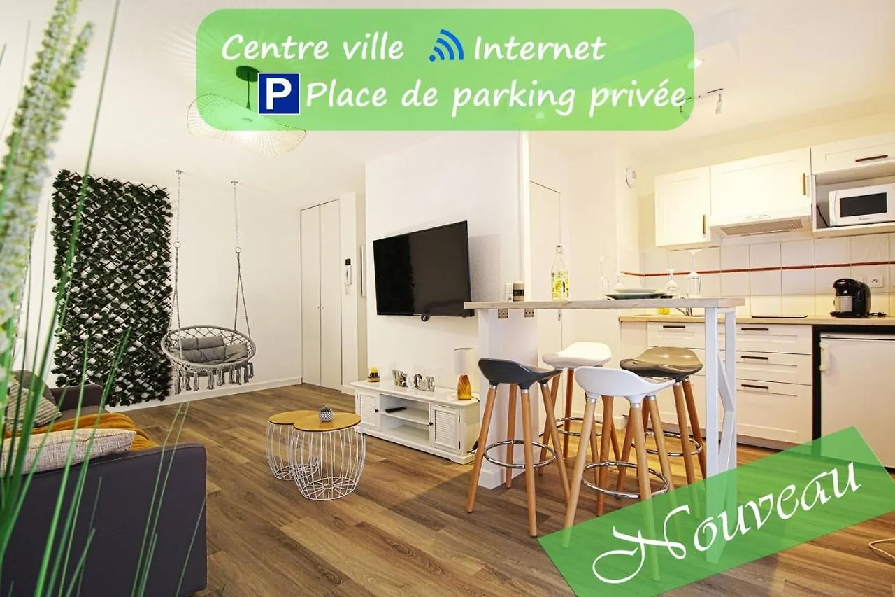 L'Evasion Lourdaise Terrasse Centre Parking Wifi Apartment Lourdes